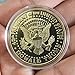 10 PACK President Donald Trump Commemorative Coins, Gold Plated Coin, Collectible Gift