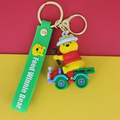 Image of OTTAVO Cute Cartoon 3D Silicone High -Quality PVC Material Keychain, Suitable for Boys and Girls - Pack of 1.