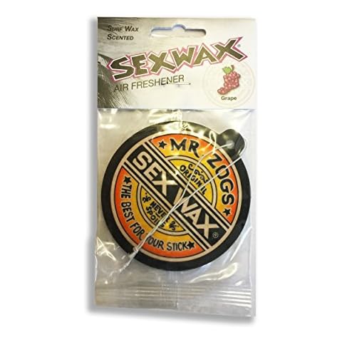 Genuine Mr Zogs Sex Wax Air Freshener Grape Scent Cover