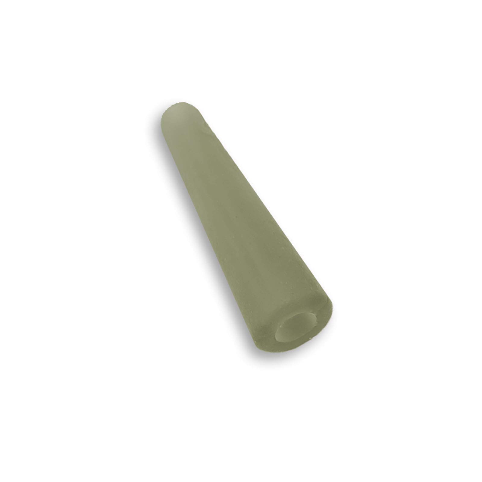 Bank Tackle Tail Rubbers Carp Fishing Tackle Rubber Rig Cones 7 Colours Available (Trans Green, x 100 Pack)