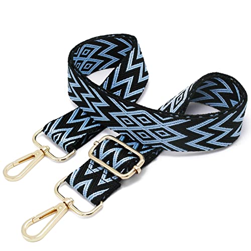 👜Delicato Pattered👜 Questo cinturino in tela intrecciata è un delizioso mix di colori unici pattered, aggancia questo cinturino a qualsiasi borsa per un pop di colore e divertimento.