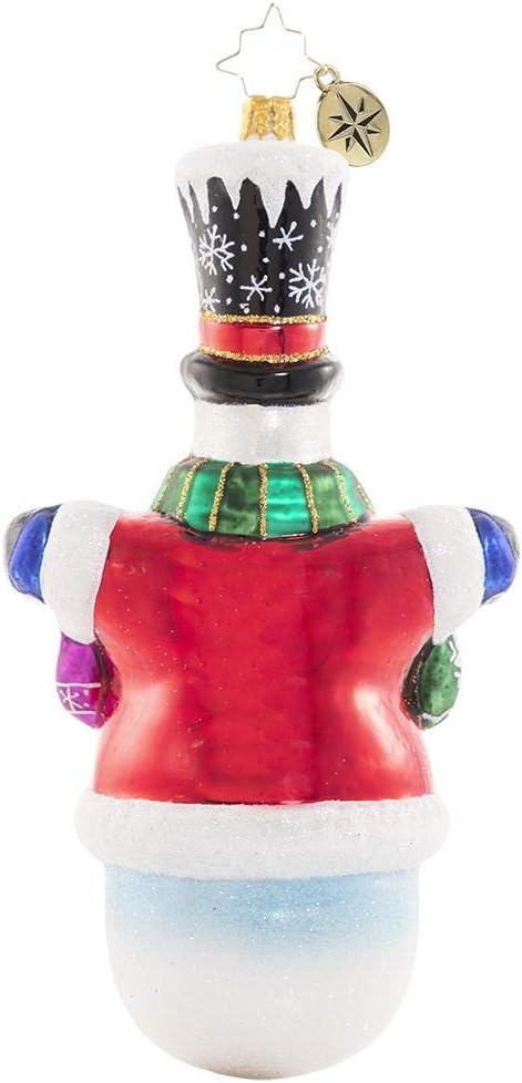 Christopher Radko Hand-Crafted European Glass Christmas Decorative Figural Ornament, Crochet All Day!