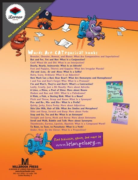 Quirky, Jerky, Extra Perky: More about Adjectives (Words Are CATegorical ®)