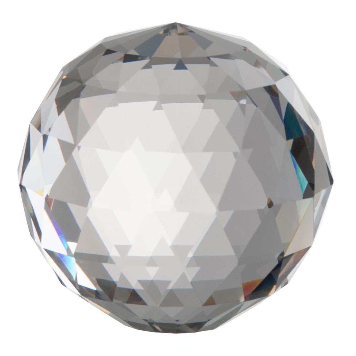 Paris Prix Presse-Papier en Cristal Boule 10cm Transparent