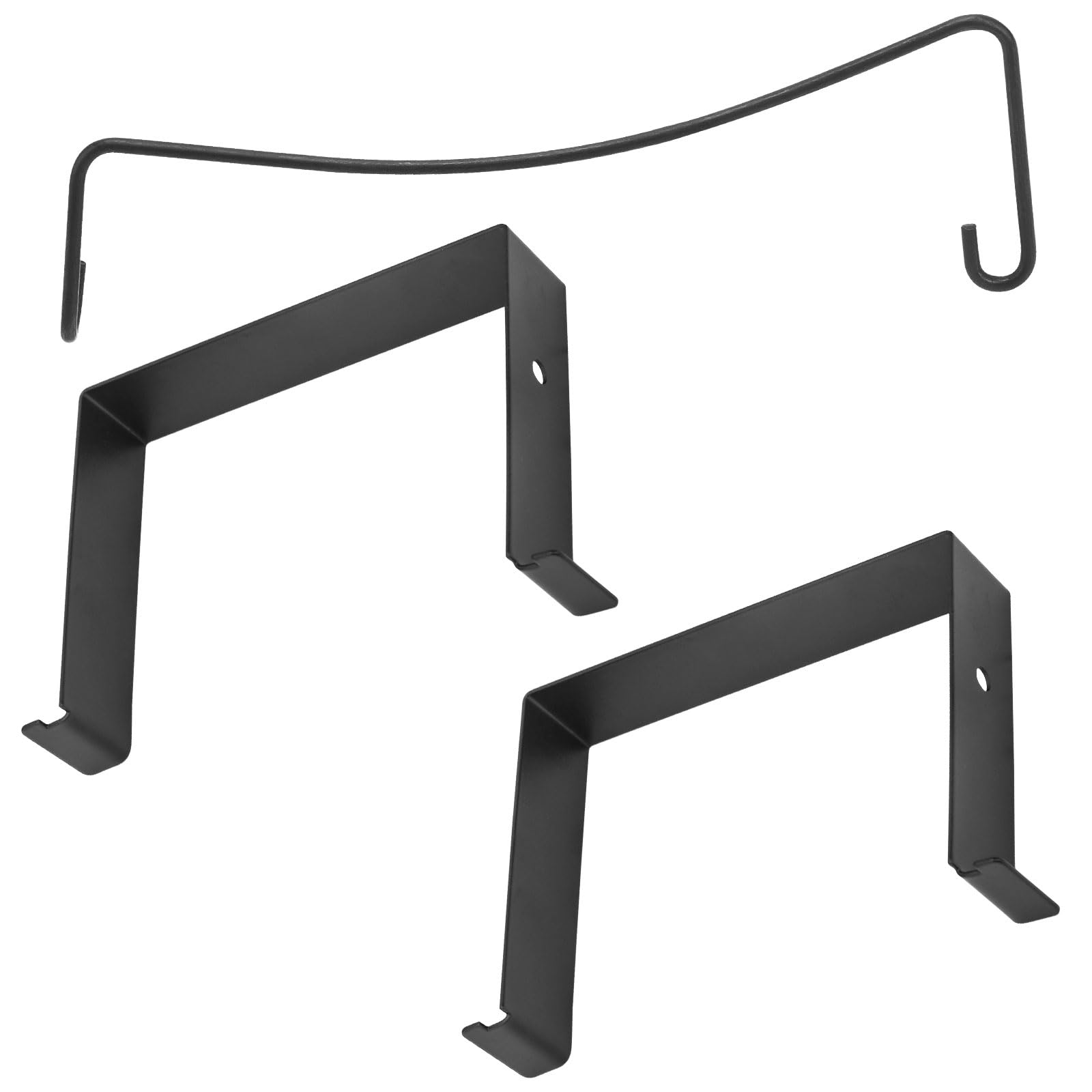 Photo 1 of 2 Pcs 783-08567-0637 & 1 Pcs 683-04448-0637 Battery Bracket Powder Kit (Black) Compatible with CUB Cadet MTD Murray Troy-Bilt LT 775S 795S & XT1 XT2 GX54 ST54 LX54 Series Lawn Tractors