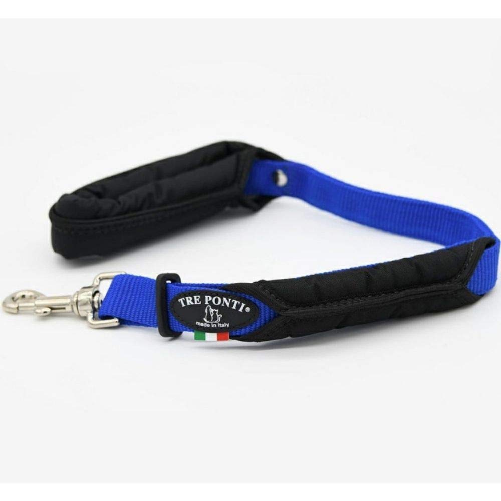 TRE PONTI (トレポンティ) 犬用 リード 安全ダブルハンドル機能 快適厚地パッド 腕肩の負担軽減 大型犬用 中型犬用 ダブルセーフ TRE PONTI トレポンティ ダブル セーフティ ハンドル リーシュ DOUBLE