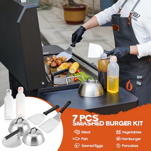 Onlyfire 7PCS Griddle Accessories Kit for Cooking Indoor or Outdoor by onlyfire - Used condition - Image 8