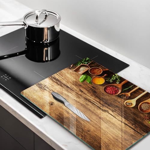 Planche à découper 40x52cm Wallfluent protection plaque induction et accessoires de cuisine - 3