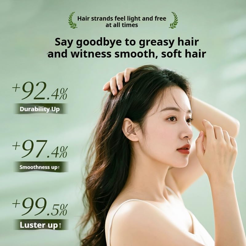 Miniatura 6 de Nature Triangle - Barra de champú Usman Grass Seven Green, voluminizador y control de aceite, champú sólido para mujeres y hombres