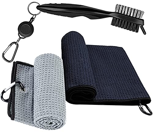 Personalisierte Handtücher Personalisiertes Rasenschalen / Golf-Handtuch – Bestickt Mit Deinem Text, Namen Oder Vereinslogo Besticktes Mikrofasertuch