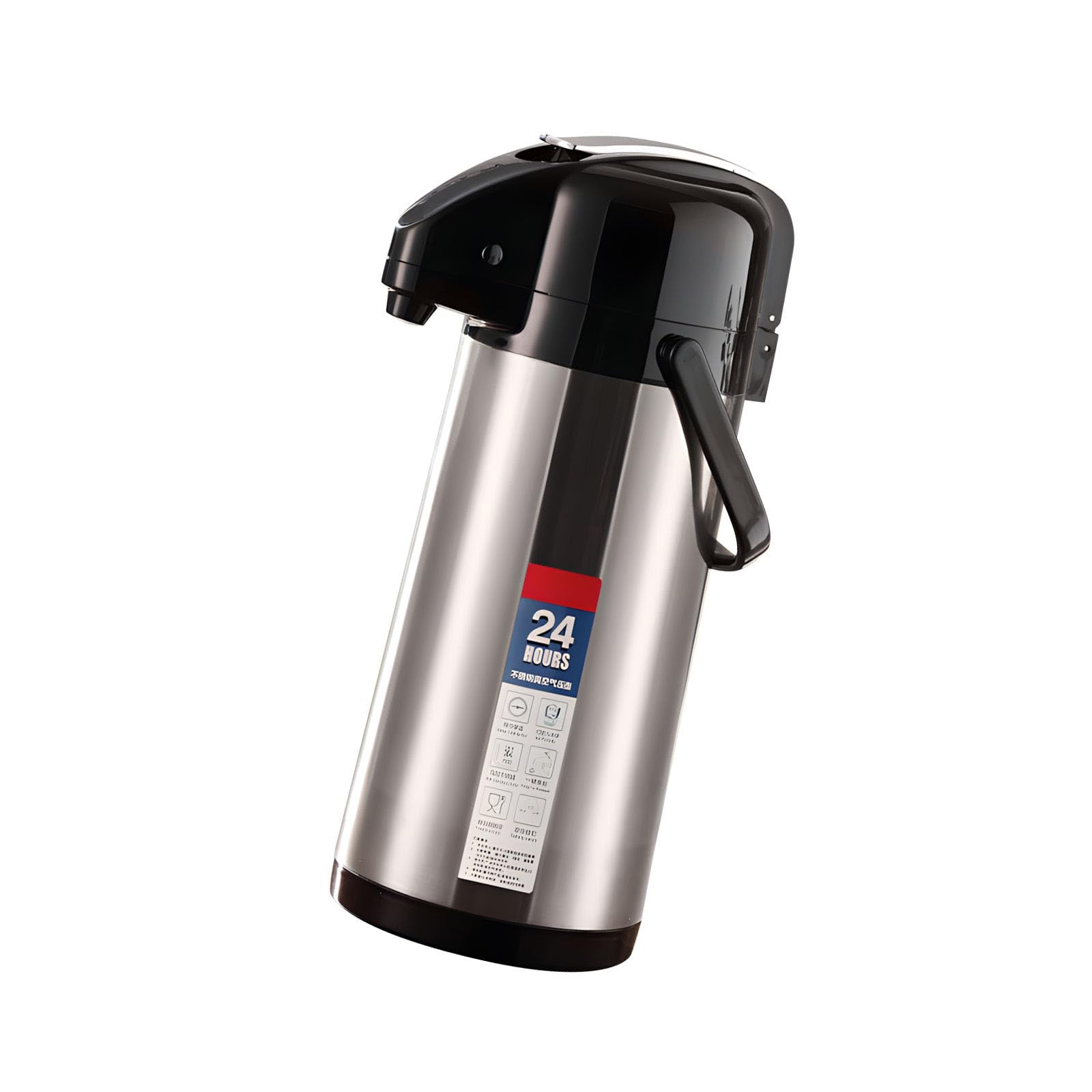 Tsophreniq Large Capacity Insulated Vacuumflask Maintains Innovation of Coffee Tea Chocolate Drink Preserving Flavor and Scent Utilizing Rustless Large Capacity
