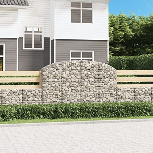 Xichuzi Cesta gaviones Forma, Ganchos De Gaviones, Muros Prefabricados, Cesta De Piedra Gaviones, Muros De Gaviones, Arriate De Gaviones, Arco Hierro galvanizado 200x50x120/140 cm