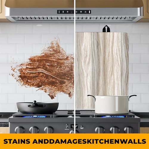 Image of Stove Top Cover Retro Flower Gas Stove Top Cover for Home Decoration Kitchen Pad Non-Stick Washable Cooktop Covers Countertop Protector Keep Stove Clean 28 inchx20 inch (Texture-2)