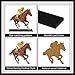 9Pcs Derby Decorations Wooden Table Decorations Horse Party Decorations Table Centerpieces Derby Day Tiered Tray Decor for Horse Racing Festival Supplies