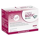 OMNi BiOTiC Reise | 28 Portionen (140g) | 10 Bakterienstämme | 5 Mrd. Keime pro Tagesdosis | Pulver | Vegan | Glutenfrei | Lactosefrei | Zur täglichen Anwendung