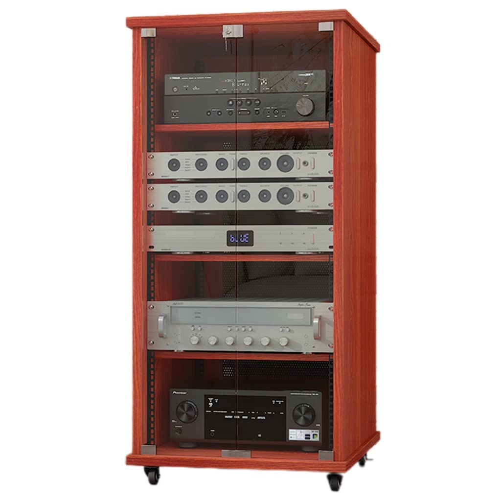 Audio Mobile Speaker Stands 4 Tier Audio Rack Media Stand | Desertcart ...