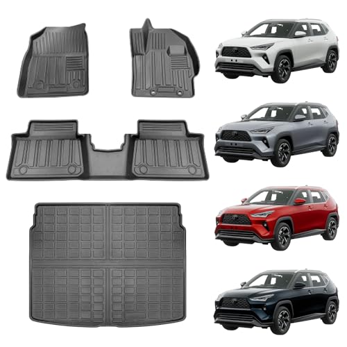 適合新型トヨタ YARIS CROSS ヤリスクロス ラゲッジマット専用設計 2020年8月〜現行 3D立体構造ヤリスクロス ラゲッジマットヤリスクロス マットヤリスクロス フロアマットヤリスクロス シートカバー ヤリスパーツ縁高 TPE材質 耐摩擦 耐汚