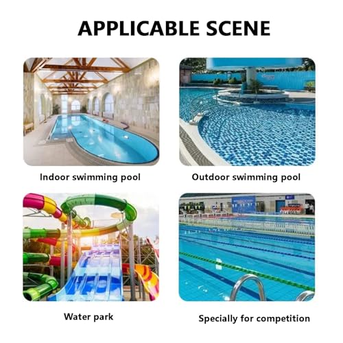 Corde flottante pour bouée de piscine de 100 cm pour délimiter l'eau - 5