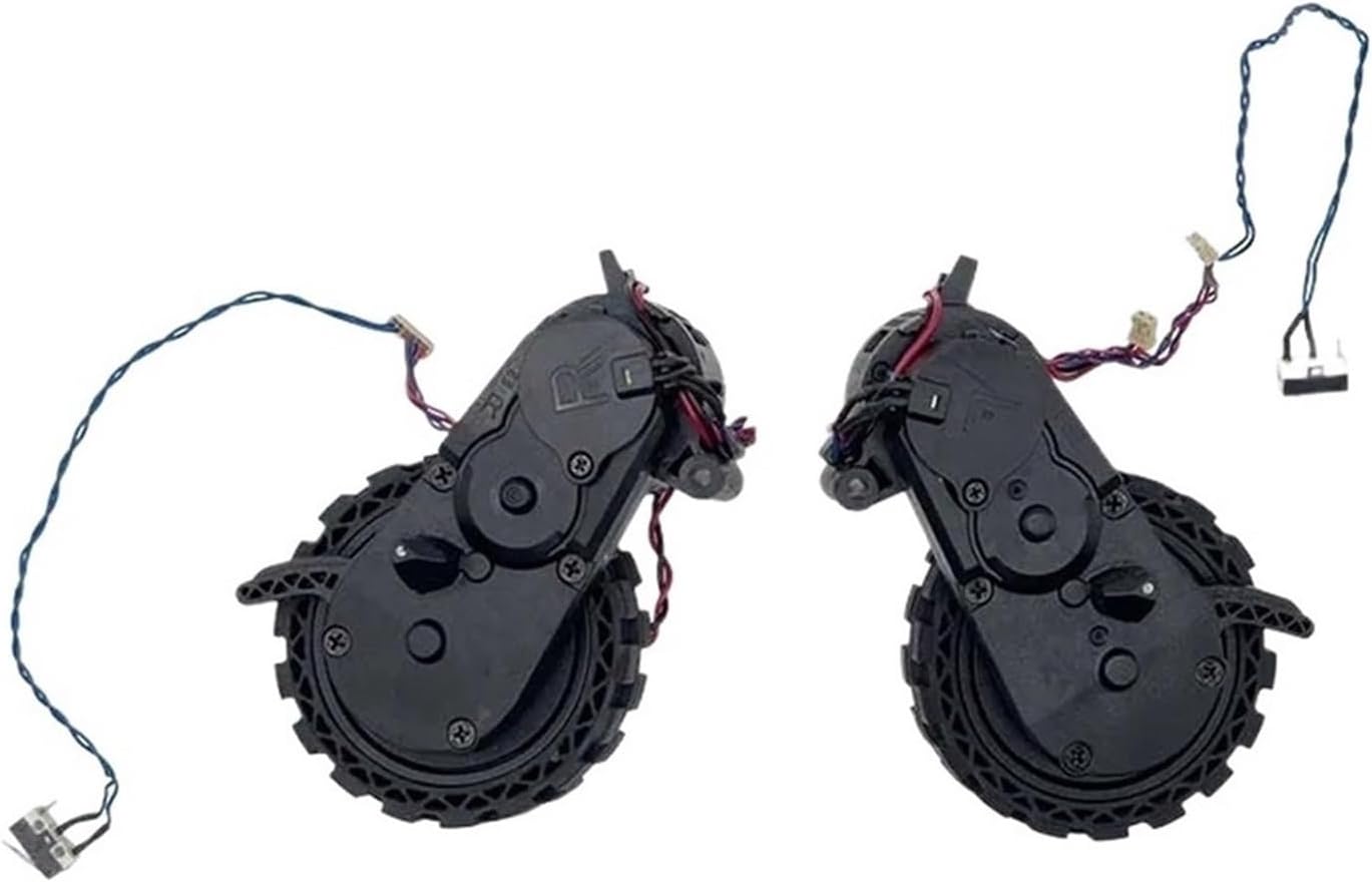 Parts Left and Right Walking Wheels, Compatible for Ecovacs DEEBOT OZMO 950, 920, T8, T9, N8 Pro, T5, N5, DX62, DX93, DX33, Robot Vacuum Cleaner Accessories(Large)