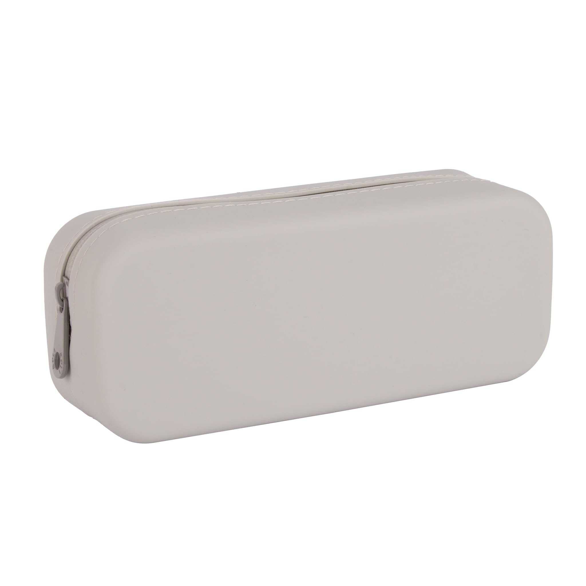 APLI 19783 - Estuche Multiusos de Silicona UpNorth Collection - Gris - Estuche Escolar de 185 x 75 x 55 mm