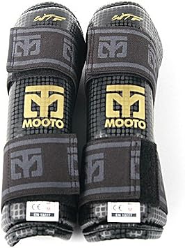 MOOTO EXTERA Forearm Protector Black Color WTF Approved TKD Guard 3.L5.58-6.17ft or 170-188cm