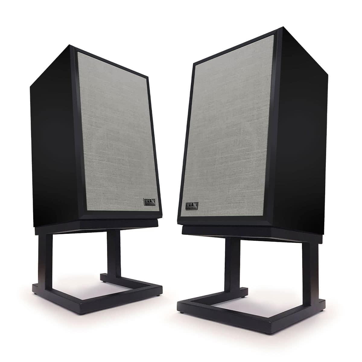 KLH Model Three 2-Way 8-inch Acoustic Suspension Bookshelf Speaker - Pair (Nordic Noir)