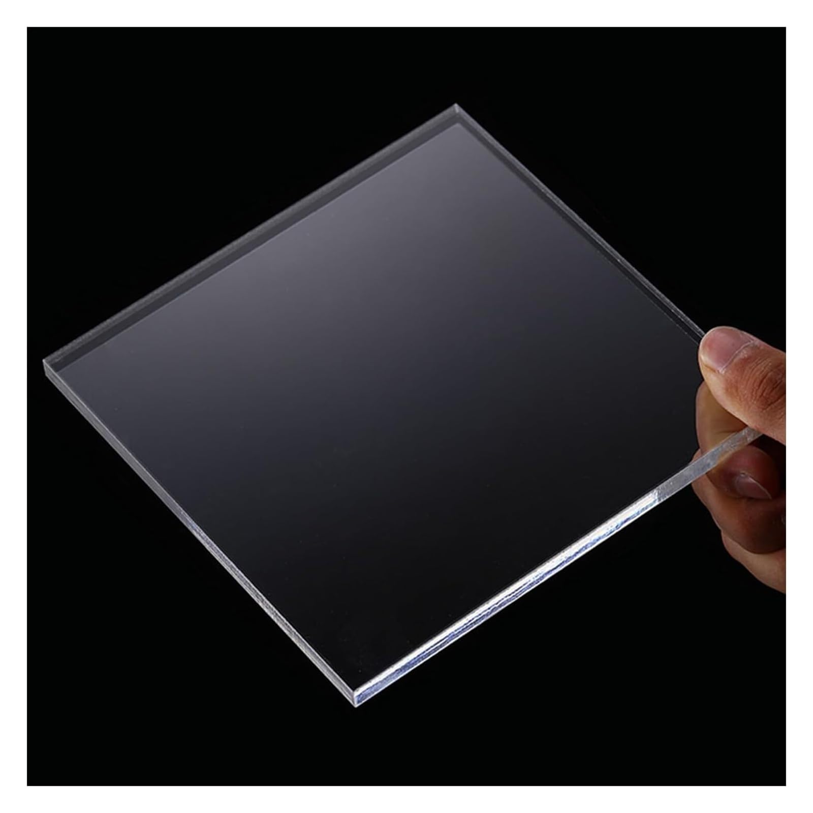 Płyty akrylowe transparentne 20-40 cm x 20 cm x 10 mm(Length:25cm)