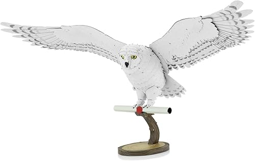 Miniatura 2 de Metal Earth Serie Premium Harry Potter Hedwig 3D Kit de modelo de metal Fascinaciones