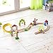 HABA Marble Run Kullerbu Windmill Playset, STEM Toy Building Set for 2-6 Year Olds, Montessori Toys Marble Maze, 25 Piece Ball Track