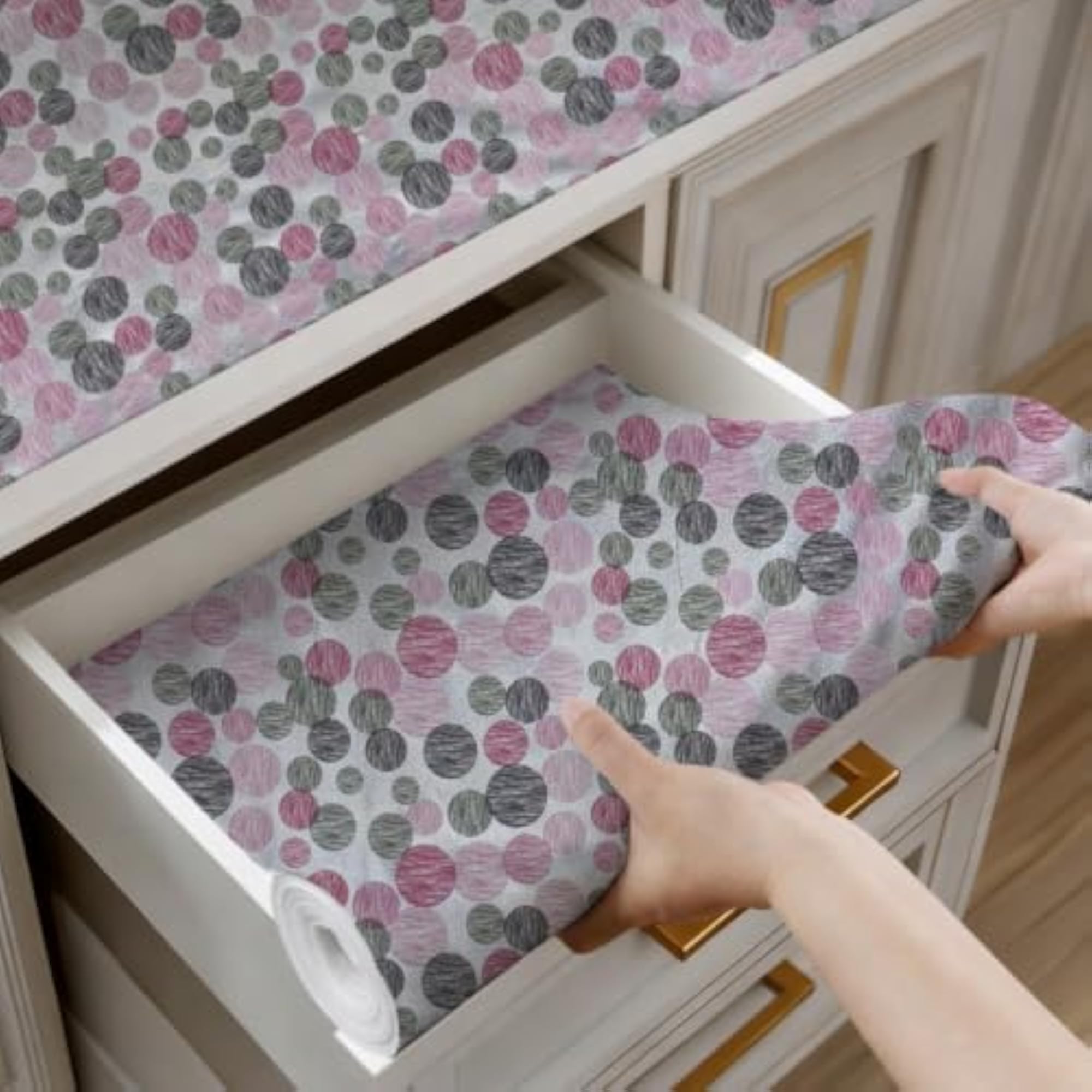 Durable PVC Kitchen Table Mat, 5 Meter x 18.5 Inch