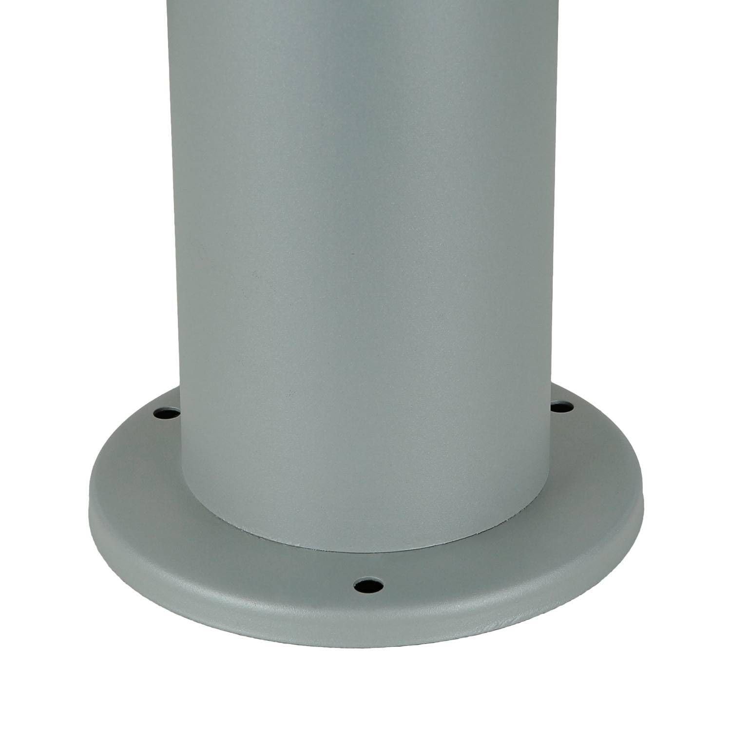 Lampione a paletto in alluminio pressofuso IP44 altezza 80 cm E27 grigio moderno lampada da vialetto luce da esterno illuminazione giardino