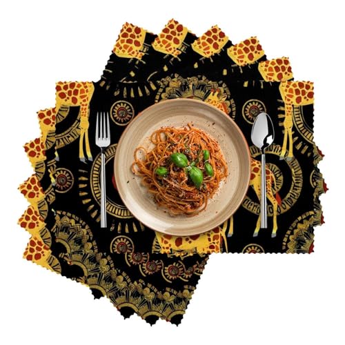 Set de table lavable pour protéger des taches et des plats chauds - 3