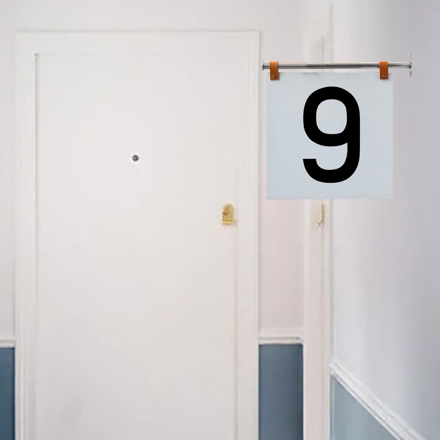 Letrero De Dirección Personalizado Con Soporte De Pared, Placas Acrílicas De Doble Cara Para Dirección De Casa Personalizado, Letreros Colgantes Metal Con Tornillos Para Casa, Hotel, Hogar