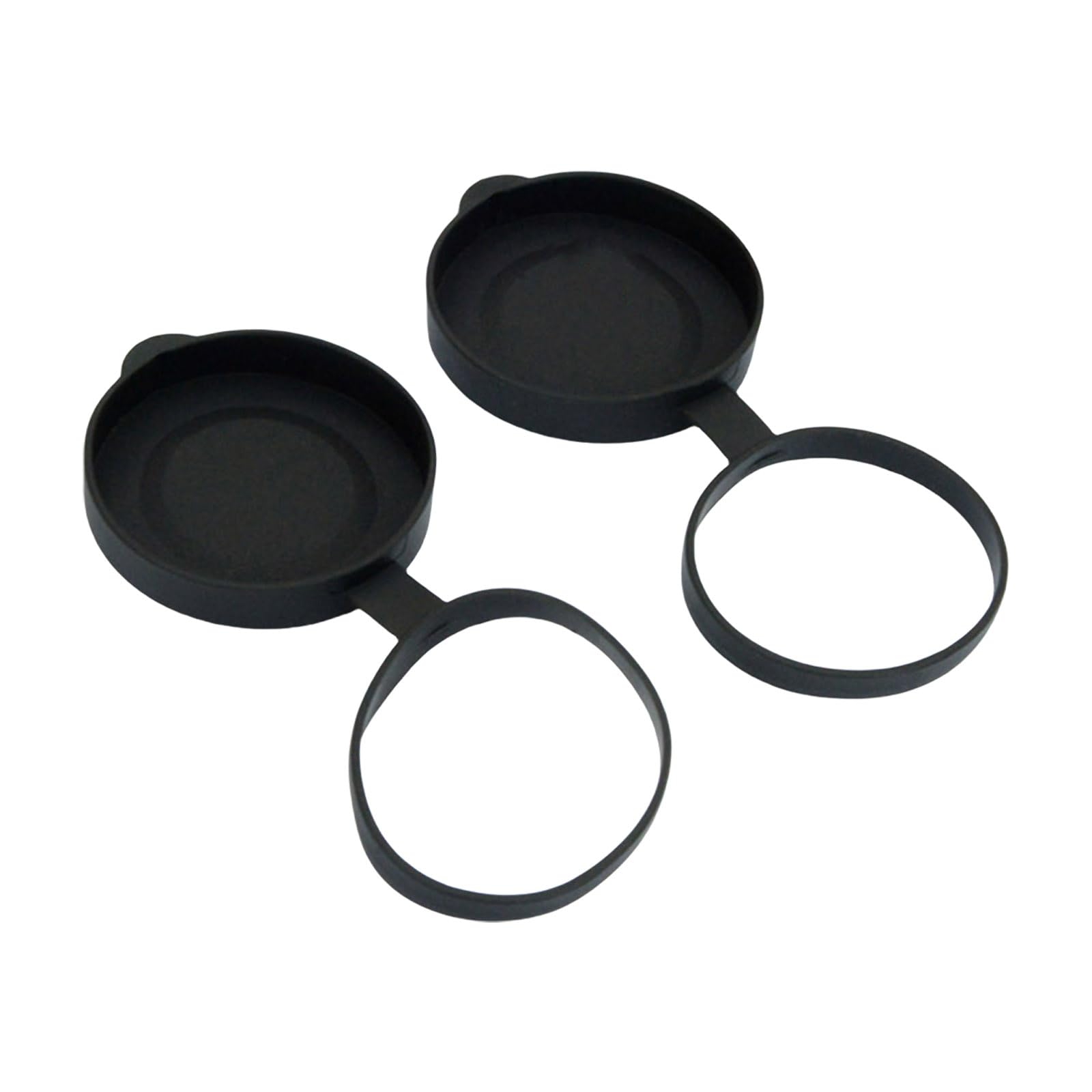 Tsophreniq Silicone Binocular Protective Covers for Eyepieces Lens for 42 45mm / 62 65mm Dustproof Lens Covers