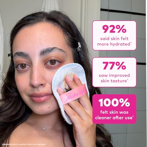 Image of The Original MakeUp Eraser 7-Day Set, Erase All Makeup with Just Water, Including Waterproof Mascara, Eyeliner, Foundation, Lipstick, Sunscreen, and More! Teddy, 7ct.