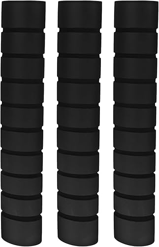 VANZACK 3 piezas de agarre envuelve las cubiertas de la manija de la barra de dominadas de la almohadilla de la barra del agarre de la sola barra de