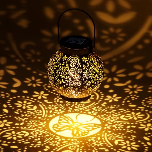 Solarlampen für Außen, Solarleuchten Balkon Solarleuchte Hängend Outdoor IP65 Wasserdicht Gartendeko für Draußen Balkon Deko, LED Vintage Laterne für Terrassen, Garten, Tisch Solarlampen für Außen, Solarleuchten Balkon Solarleuchte Hängend Outdoor IP65 Wasserdicht Gartendeko für Draußen Balkon Deko, LED Vintage Laterne für Terrassen, Garten, Tisch