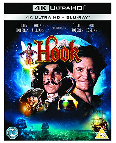 ¡No lo dejes escapar! Hook 4K Ultra HD Blu-ray, calidad inigualable