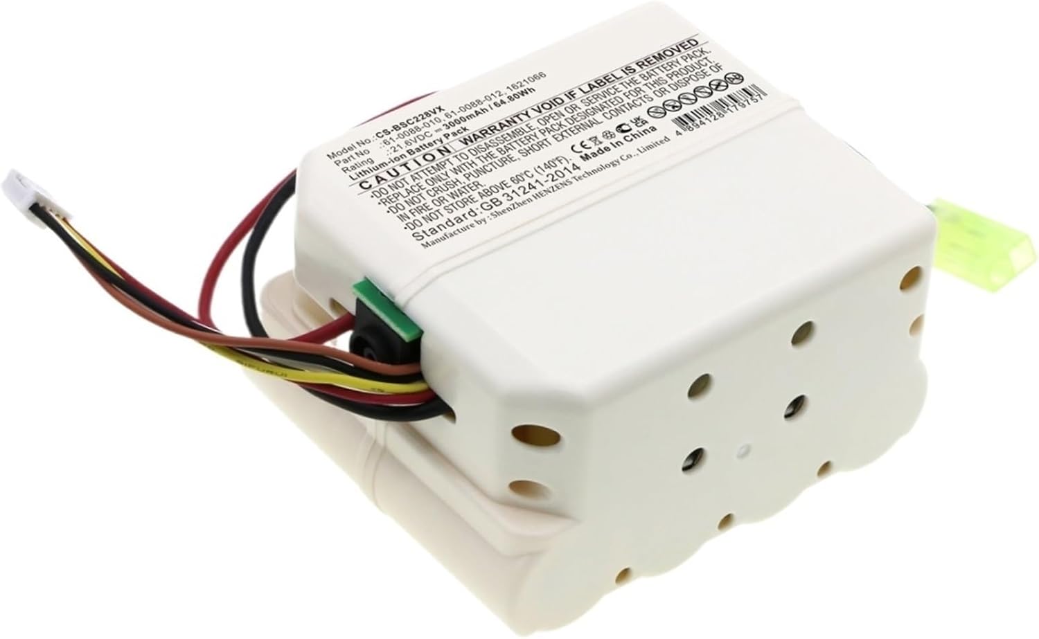 21.6V Version 3000mAh Battery,Compatible with Bissell ICONpet Cordless 2288,2746A,2746,22889,P2822-21,P2961-21,2288+,2774+,2289+,2899+
