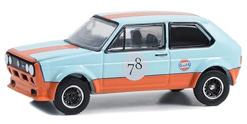 Greenlight 41135-D Gulf Oil Special Edition Series 1-1974 Veedub Golf GTI Widebody #78 1/64 Scale