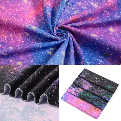 Miytal Blacklight Starry Sky Tapestry, Fantasy Forest Space Galaxy Night Nature Scenery Wall Hanging Tapestry, Aesthetic Landscape Wall Art Tapestries for Bedroom, Living Room - 94.5" x 126" by Miytal - Used condition - Image 7