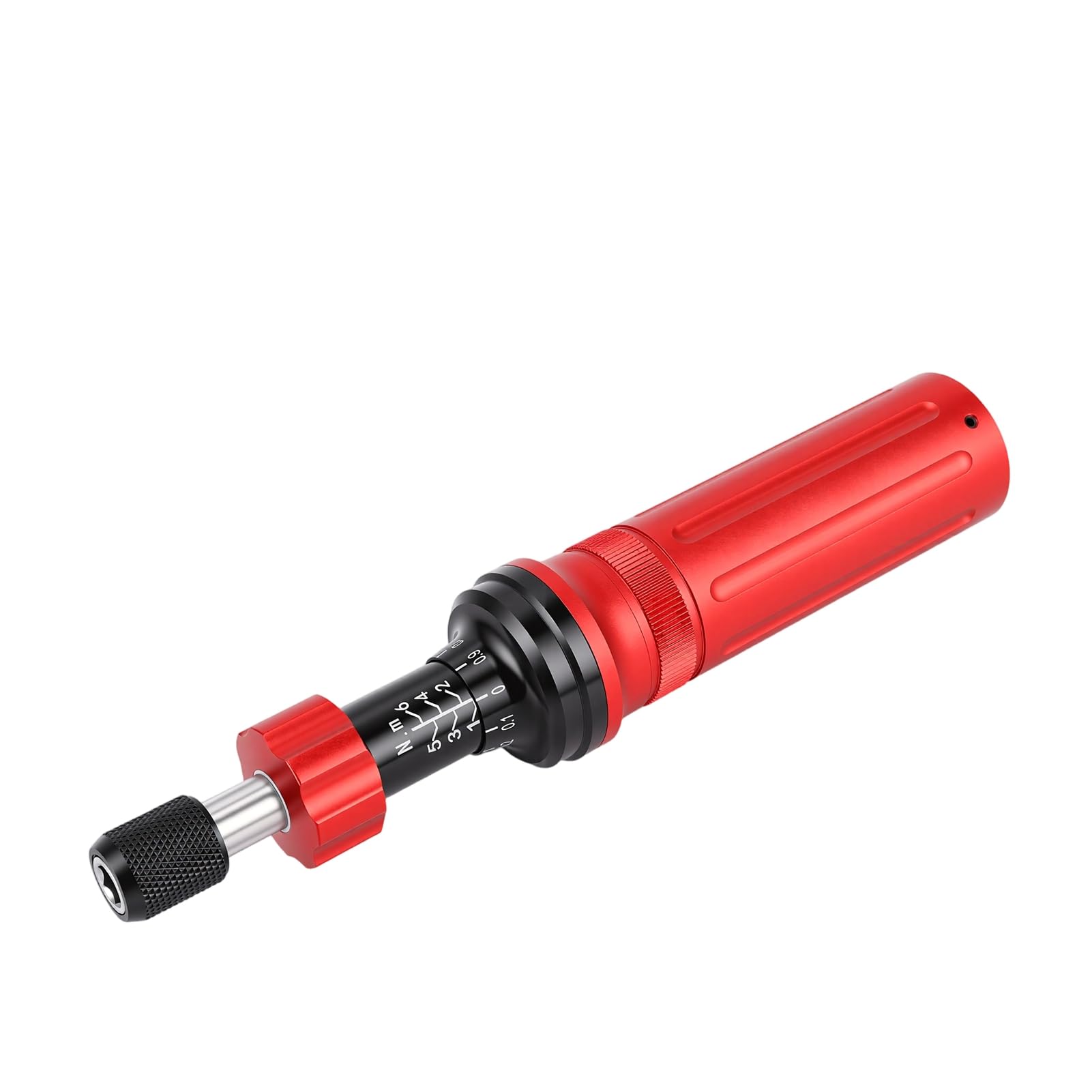 Generic Zestaw Regulowanych Mechanicznych Wkrętaków Skrętnych Wkrętak Precyzyjny do Napraw Konserwacyjnych Rowerów Zakres 1–6 Nm Nasadka Sześciokątna 1/4 Cala, do Naprawy Elektroniki i Montażu Mebli