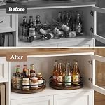 2 Pack 9" 10" Lazy Susan Turntable Organizer for Table Top - Image 6