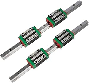 Amazon.com: Miniature Linear Sliding Guideway Rail 2pcs 25mm Linear ...