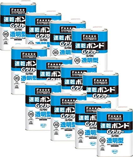 Amazon.co.jp: コニシ Gクリヤー1kg ケース12缶入り: 産業・研究開発用品