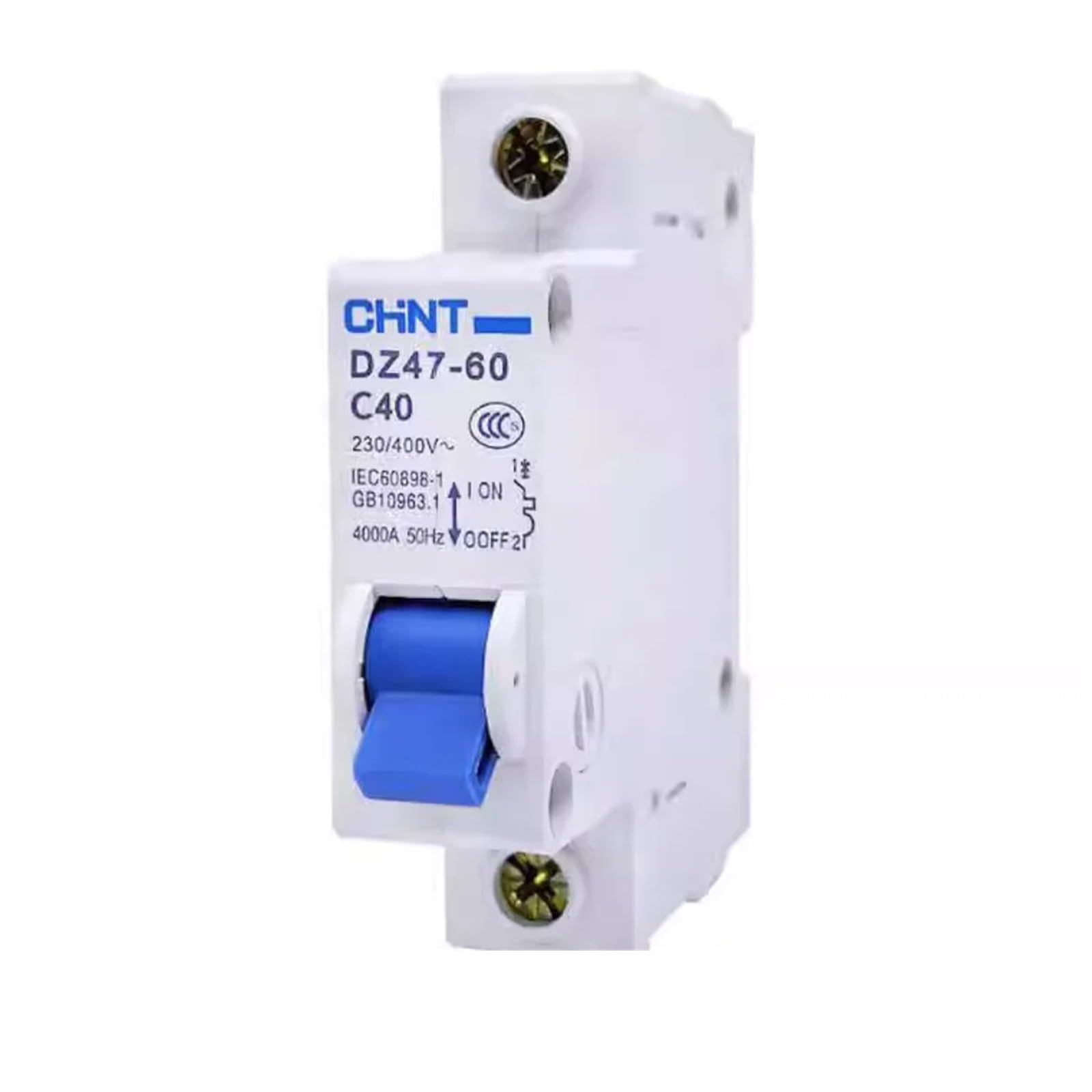 Disjoncteur Type C DZ47-60 évite les coupures triphasées intempestives 4P 100A