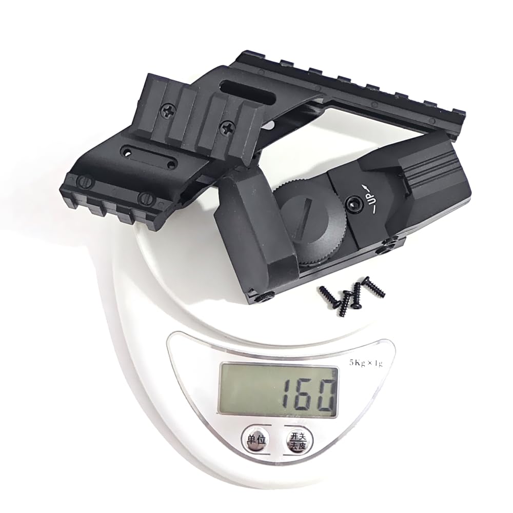 1X22X33 Red/Green Dot Pistol Sight with ABS 7/8" & Picatinny Mounting Base for G17 Handgun Combination Set