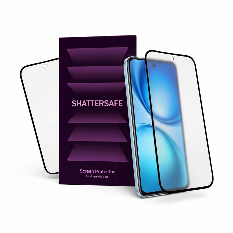 Image of Gorilla Matte Tempered Glass Compatible For Vivo X200 FE [Pack of 2] - Anti Glare, Scratch Resistant, Edge to Edge Protection With Easy Installation Kit & Case Friendly Fit.