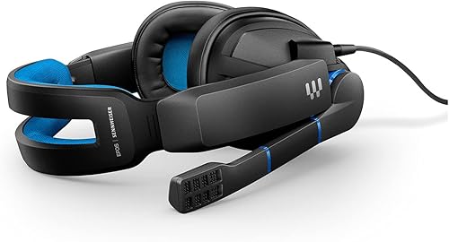 Miniatura 9 de EPOS Sennheiser GSP 300 - Auriculares para juegos con micrófono con cancelación de ruido, abatibles para silenciar, cómodas almohadillas de espuma