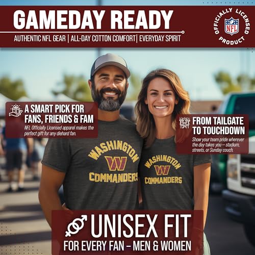 Image of NFL Gameday Cotton Blend T-Shirt for Men and Women - Licensed